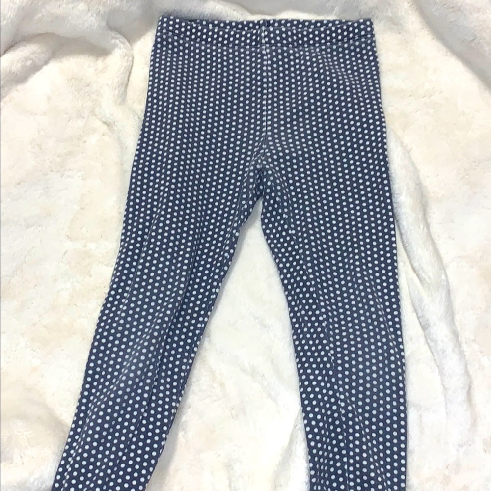 Tea Collection Cotton polka dot leggings 5T